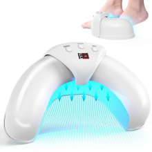 Dispositivo regolabile per il trattamento antimicotico delle unghie dei piedi, strumento laser indolore per la cura dei piedi, uso dome