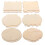 Unfinished Wood Ornaments Blanks 12 pcs 1