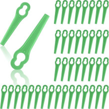 70 szt. plastikowych ostrzy zamiennych do kosiarki Einhell GC-CT 18/24 Li, 83 mm, ostrza tnące do przycinania trawy