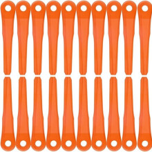 40 plastikowych ostrzy zamiennych kompatybilnych z Stihl PolyCut 6-2, 6-3, 7-3, 28-2, 48-2, 40020071000