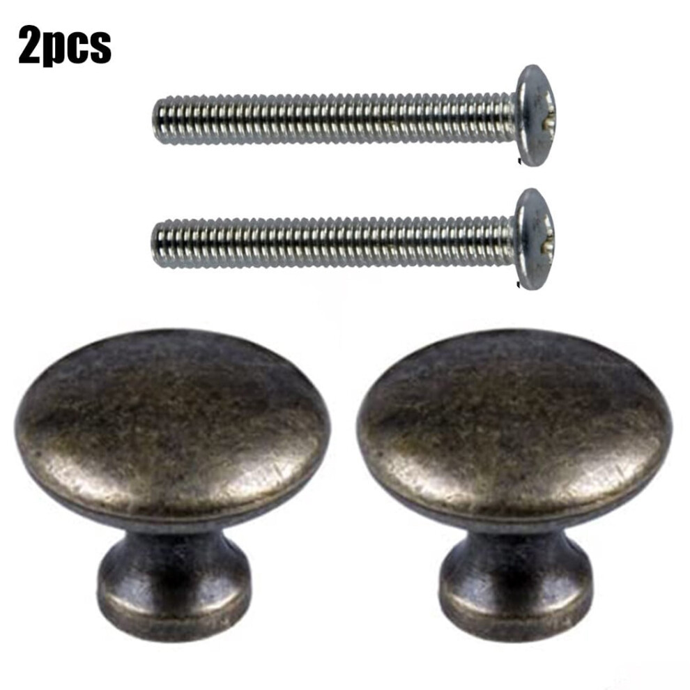 Antique Bronze Drawer Pulls 2 Pack 901175049439