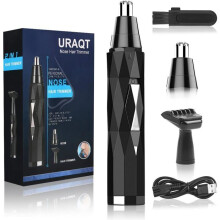 Trymer do nosa 2 w 1 z akumulatorem USB, bezbolesne, przenośne narzędzie do pielęgnacji dla mężczyzn i kobiet