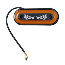 Side Marker Light Orange Waterproof 12V/24V