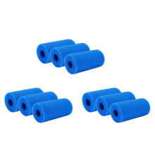 9 Pack Pool Filter Sponge Cartridge for Type A Reusable Washable Hot Tub Cleaner Tool