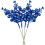 Black Glitter Berry Stems Artificial Christmas Picks 14-Pack 1