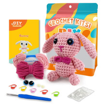Crochet Starter Kit Animals Theme Beginner Adult