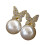 Glittering Pearl Dangle Earrings for Women 7