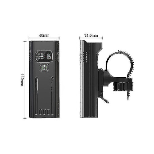 Επαναφορτιζόμενο φως ποδηλάτου USB 30000 Lumens, προβολέας ποδηλάτου LED 10000mAh, αδιάβ 2