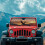 Aztec Eagle Windshield Sun Shade for Jeep JK JL JT 3