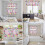 Easter Kitchen Curtains and Valances Set with Floral and 7