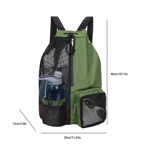 Mesh Swim Backpack with Wet Bag – Lightweight 2