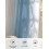 Blue and White Ombre Sheer Curtains 52x96 in Light 6