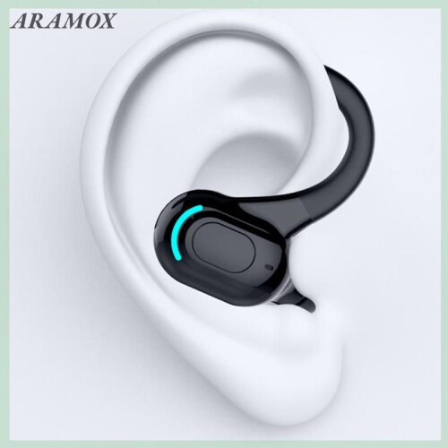 Ακουστικά Bluetooth 5.2 με ένα αυτί και θήκη φόρτισης, εργονομικά ακουστικά για κλ 2