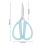 Stainless Steel Scissors Pointed Small 1 Pair 2