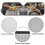 Giraffe Driving Windshield Sunshade for Jeep Wrangler 5
