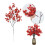 Branches de fleurs de pêcher séchées de style zen pour la décoration intérieure 6