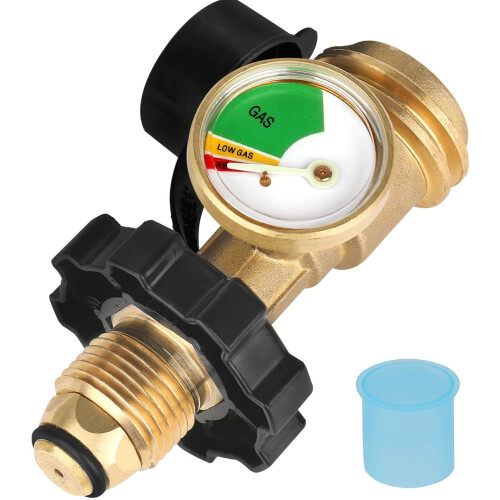 Propangastankadapter POL auf QCC1 100lb Universal Solid