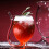 Verre à vin rouge Vampire 300 ml avec paille intégrée 1
