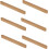Wooden Cabinet Knobs Solid Wood 6 Pieces 96 mm 1