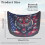 Stretch Polyester Hood Cover Tiger American Flag Design 1 7