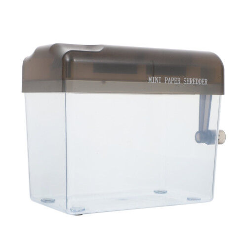 Manual Hand Shredder Black Desktop Paper Cutter 1 Pc 2