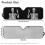 Sun Shade for Jeep Wrangler and Gladiator UV-Blocking Skull 5