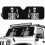Sun Shade for Jeep Wrangler and Gladiator UV-Blocking Skull 2