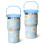 Bicchiere termico Little Bee & Daisy da 20 oz con coperchio e cannuccia 1
