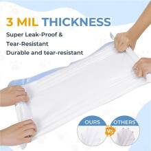 120X Litter Bags Liners for Neakasa M1 and Pet Pivot Autoscooper 11 Open-Top Self-Cleaning Cat Litter Box
