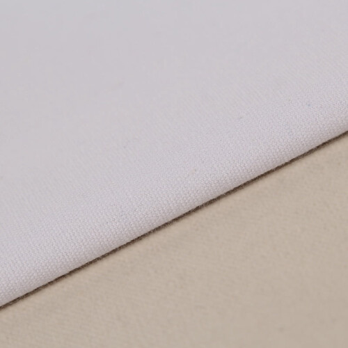 Cotton Canvas Fabric White 39x59 Inches