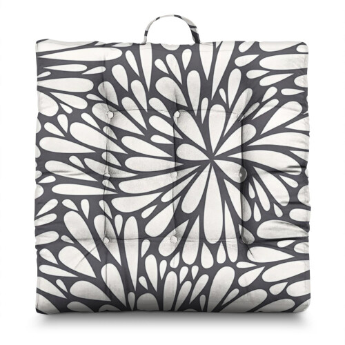 Cuscino da meditazione Boho quadrato da 22 pollici