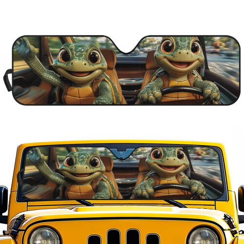 Windshield Sun Shade for Jeep Wrangler Compass Gladiator 1