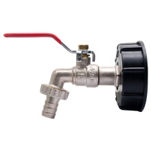 Tampa de rosca de latão S60x6 para adaptador de IBC de água