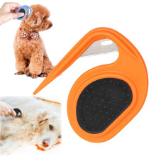 Pet Knotting Comb for Dogs and Cats Orange