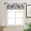 Christmas Kitchen Curtains and Valances Set Red Snowman 7