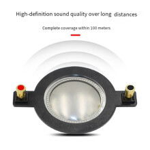 4pcs 51.5mm Bobina de Voz Aguda Carretel Tweeter Tweeter Bobina de Voz Membrana Titânio Filme Agudos Alto-Falante Reparação Peças Diy