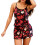 Damen-Pyjama-Set mit Halloween-Print, 2-teilig 1