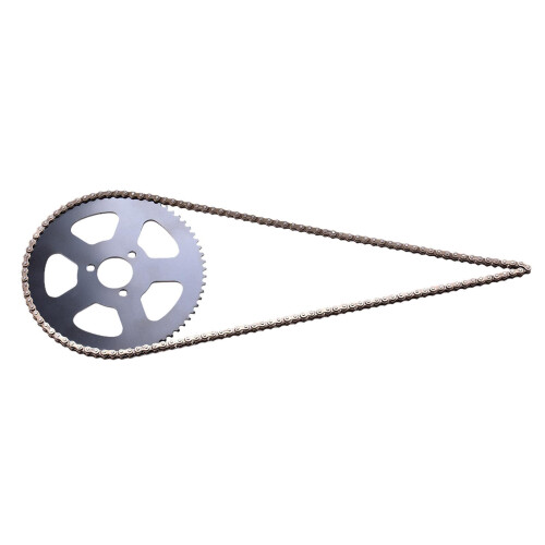 25H Front Sprocket 68 Tooth with 136-Link Chain for 2