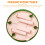 Pink Plastic Folding Table Outdoor Picnic Style 1 Piece 2
