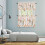 Easter Rabbit Kitchen Curtains and Valances Set Light Pink 6