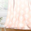 Pink Gradient Blackout Curtains Retro Pattern 2-Pack 42x108 2