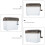 Manual Hand Shredder Black Desktop Paper Cutter 1 Pc 6