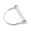 Trailer Coupler Hitch Pin Lock D Shape M870mm 4 Pack 3