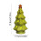 Ceramic Christmas Tree Ornament Green Mini House 7.01x3.03 3