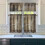 Brown Matte Kitchen Curtain Valance Set 36 Inch 3