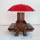 Solid Wood Outdoor Hanging Feeder for Squirrels and Birds 5