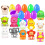 Easter Eggs with Mini Animal Squishy Toys 12 or 24 Pack 4
