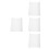 HOMEMAXS Thermal Paper Roll A4 4pcs 8