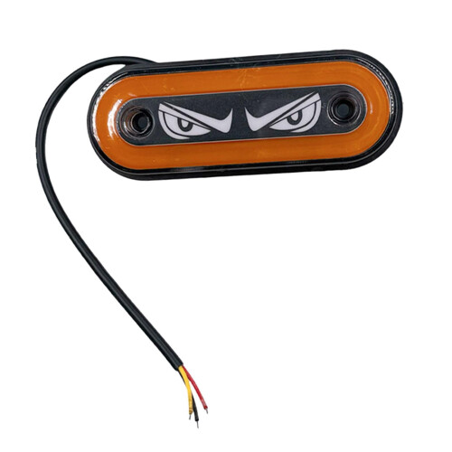 侧标志灯 防水 12V/24V 橙色 前后外饰 1