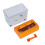 Manual Paper Shredder Portable Desktop Orange 5